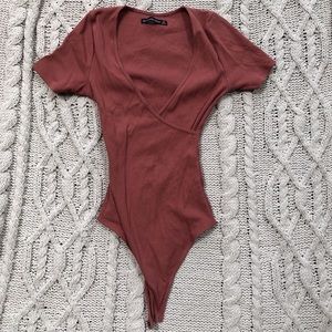 Abercrombie wrap bodysuit